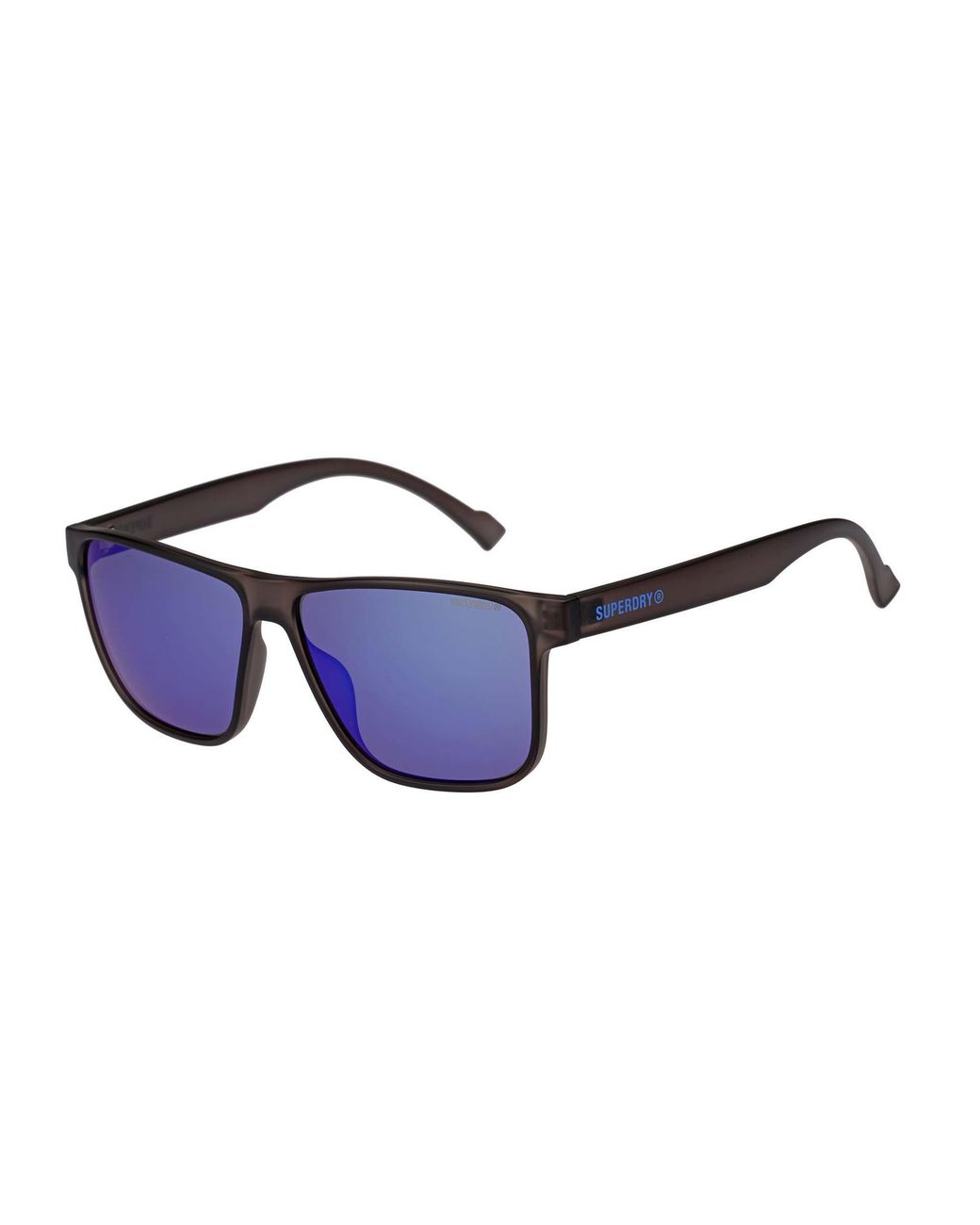 Superdry Blue Rectangle Matte Crystal Revo Mirror Sds-5051