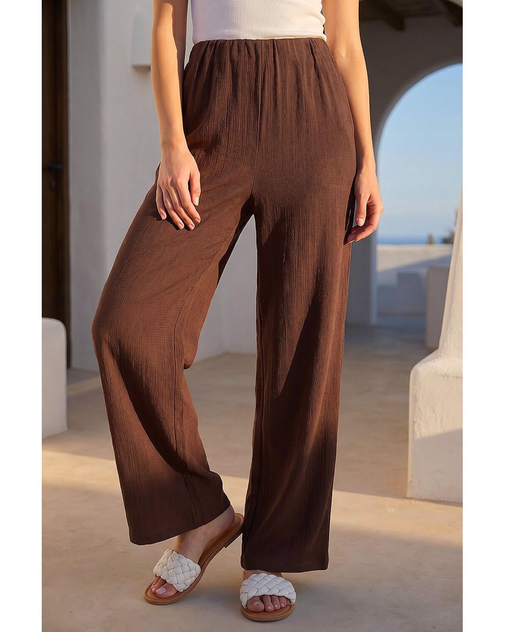 Roman Black Petite Textured Trouser