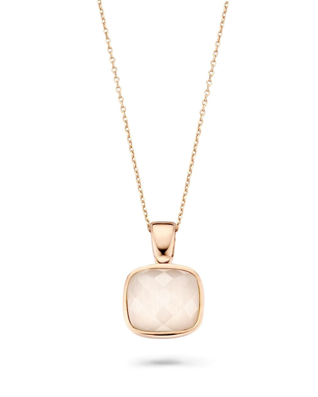 Orphelia Black 'Isabella' 925 Sterling Chain With Pendant