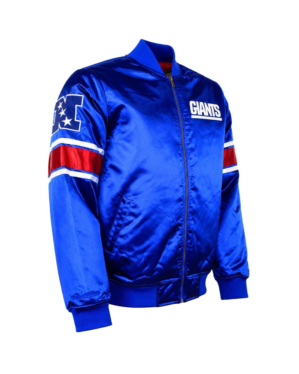 Mitchell & Ness Blue Nfl New York Giants Heavyweight Jacket for men