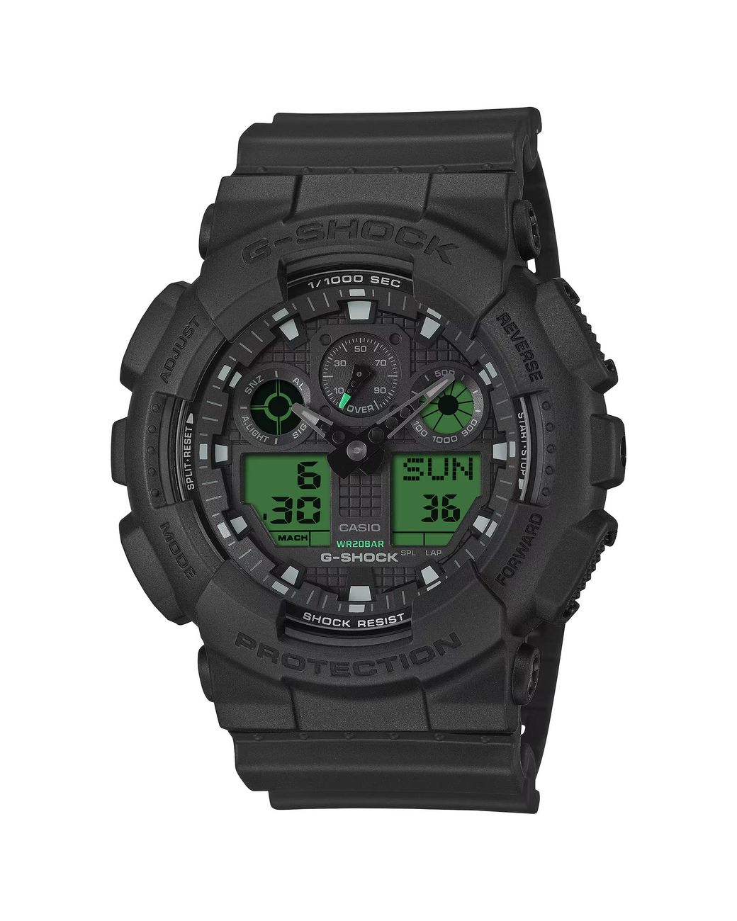 G-Shock Gray G-Shock Watch Ga-100Beg-1Aer for men