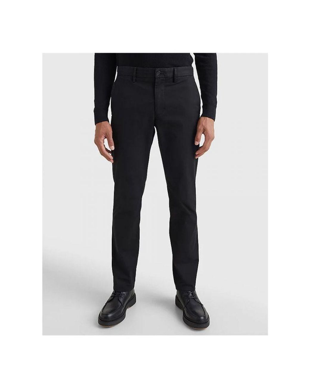 Tommy hilfiger black chinos deals