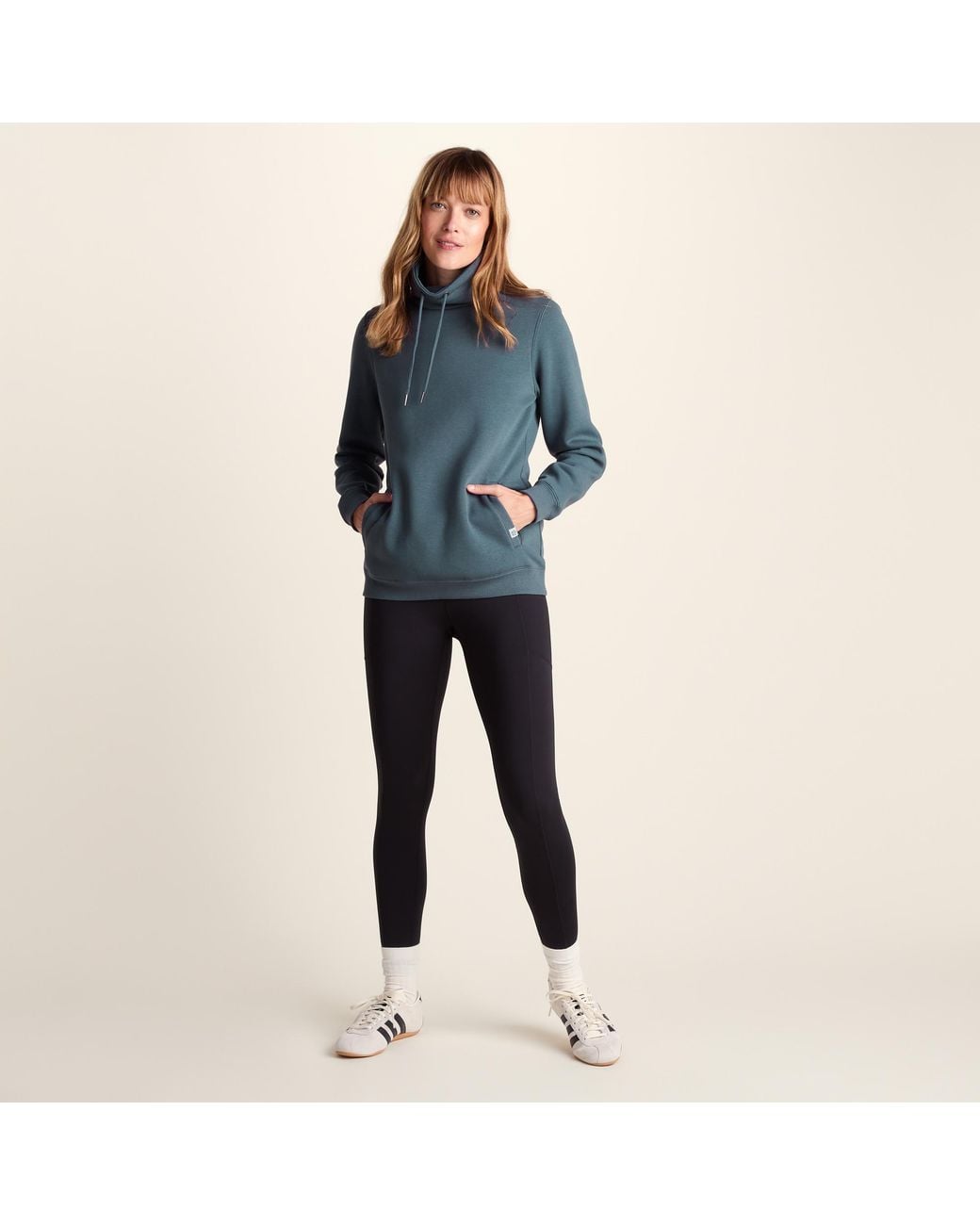 TOG24 Blue Abigail Supersoft Funnel Neck Sweat