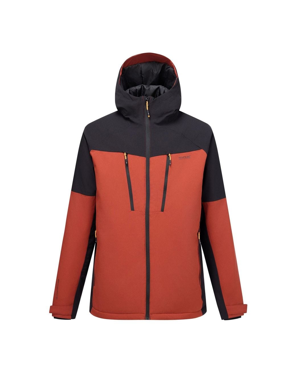Regatta Brown Highton Two Tone Waterproof Stretch Insulated Jacket (Burnt Henna/ for men