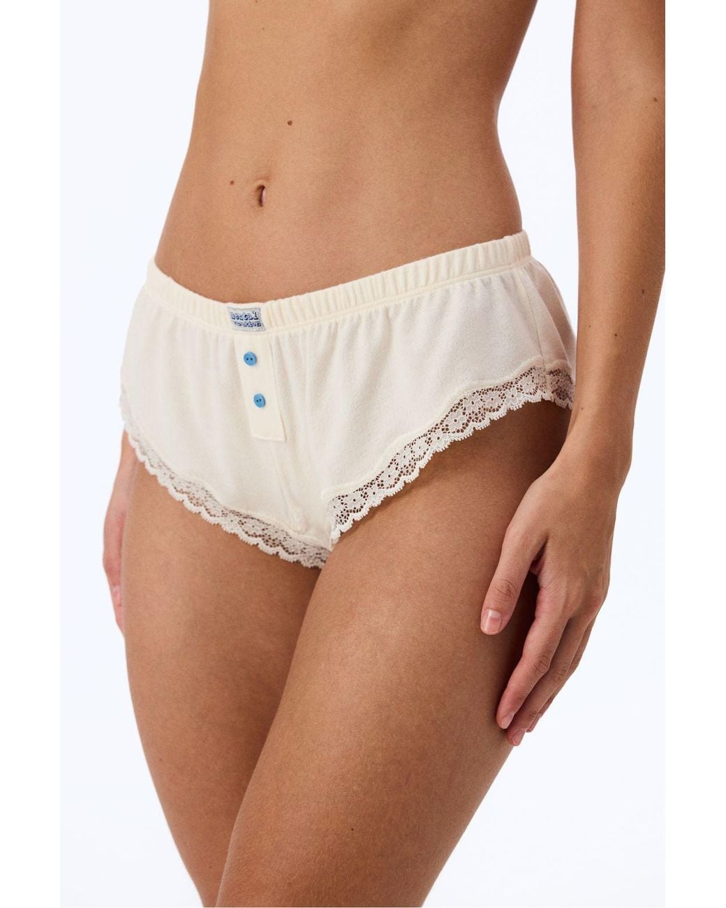 Penti Brown Cheeky Polka Dot Shorty Briefs