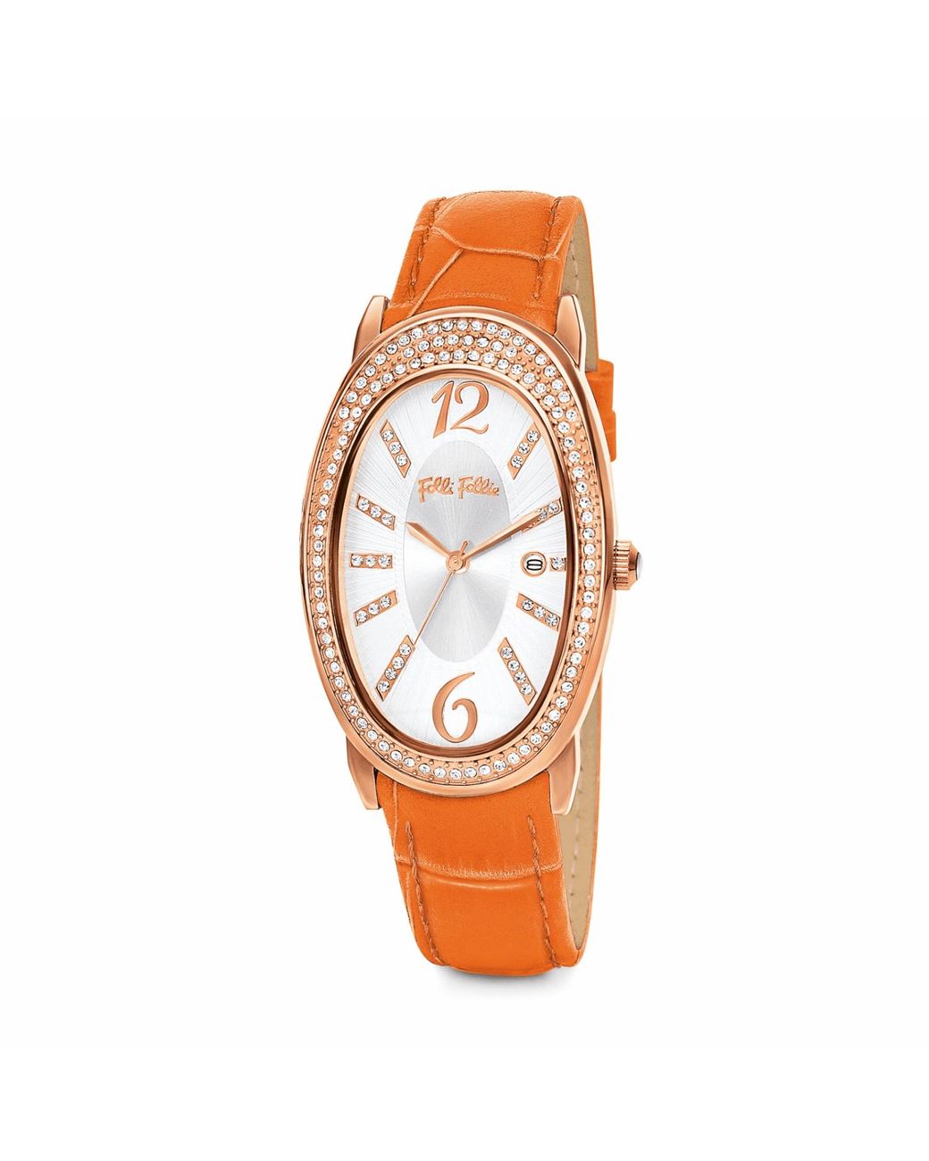 Folli Follie Orange Ladies Watch Quartz Stainless Steel