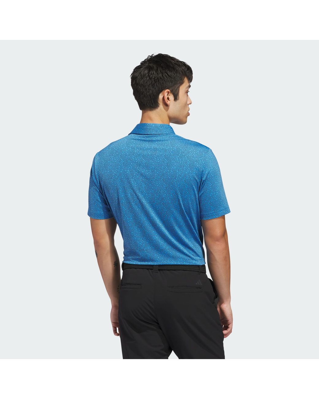 Adidas Originals Blue Ultimate365 Mini Bunker Polo Shirt for men