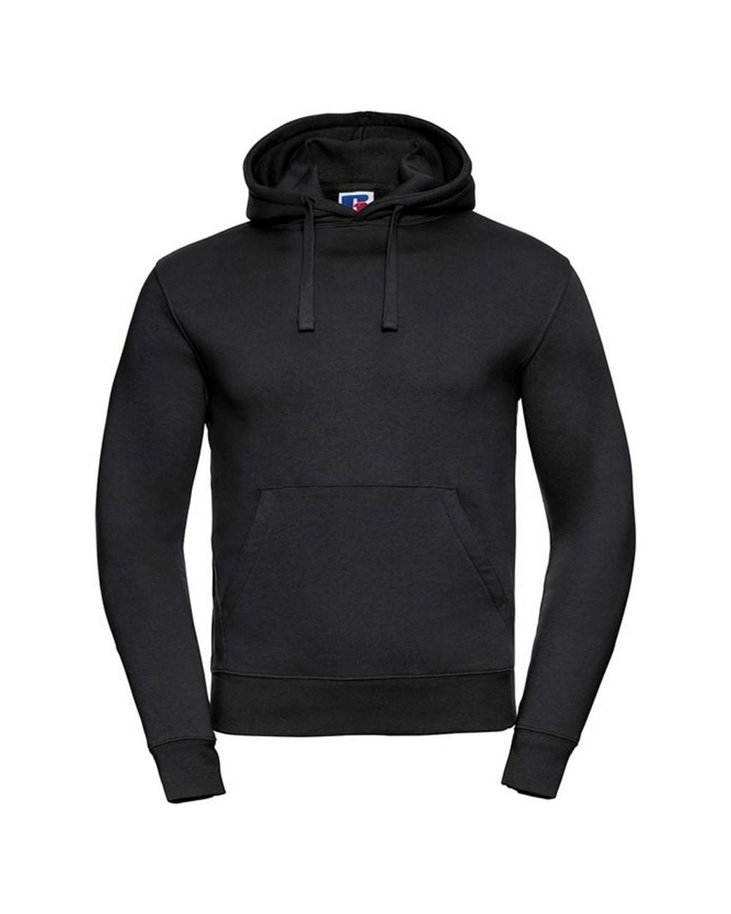 Russell Black Authentic Hoodie for men