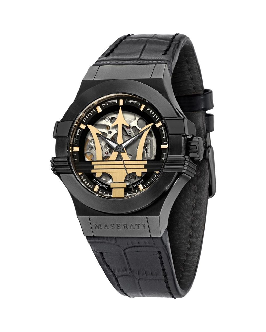 Maserati Black Horloge R8821108036 Stainless Steel for men