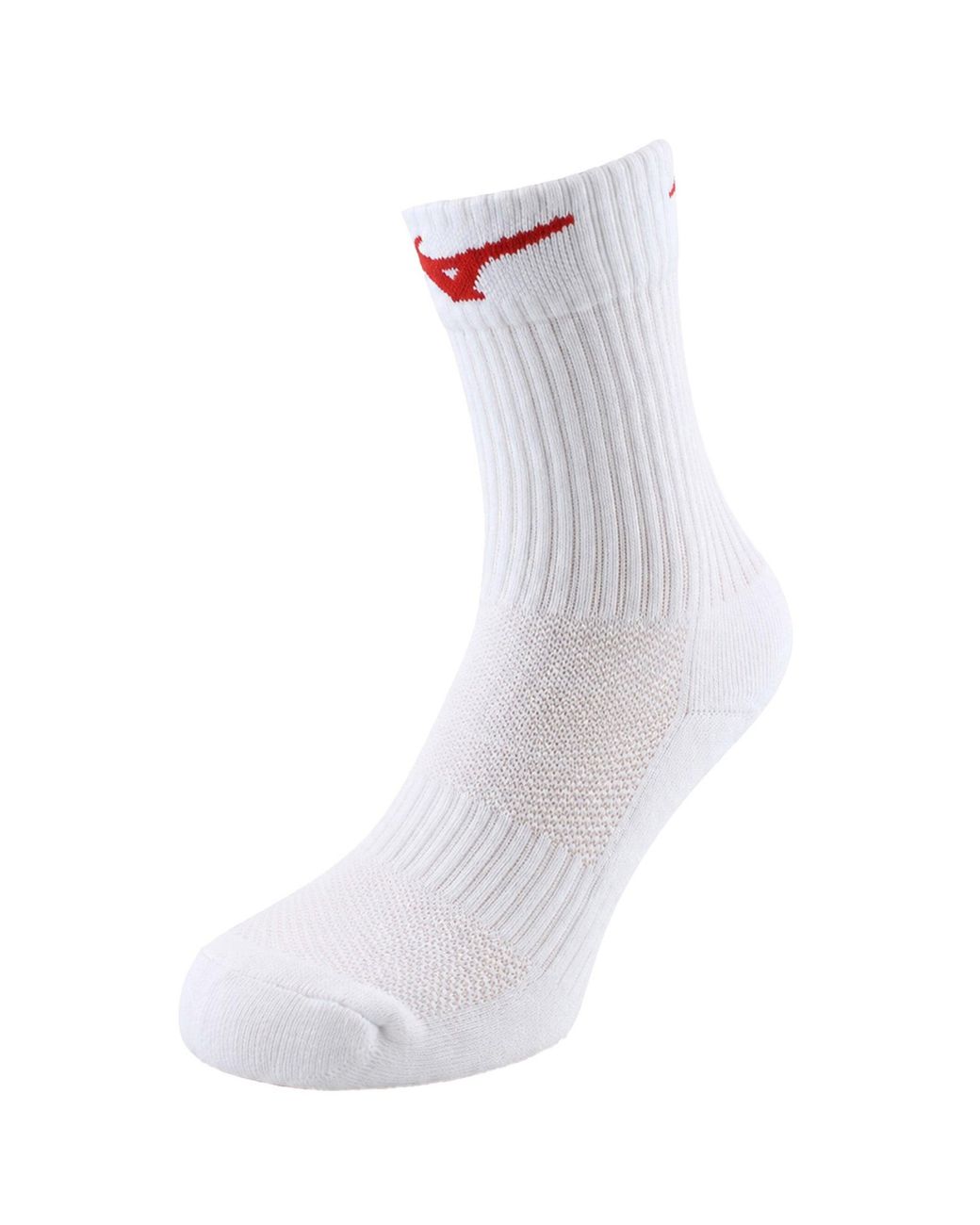 Mizuno White 1-Pack Free Time Handball Socks for men