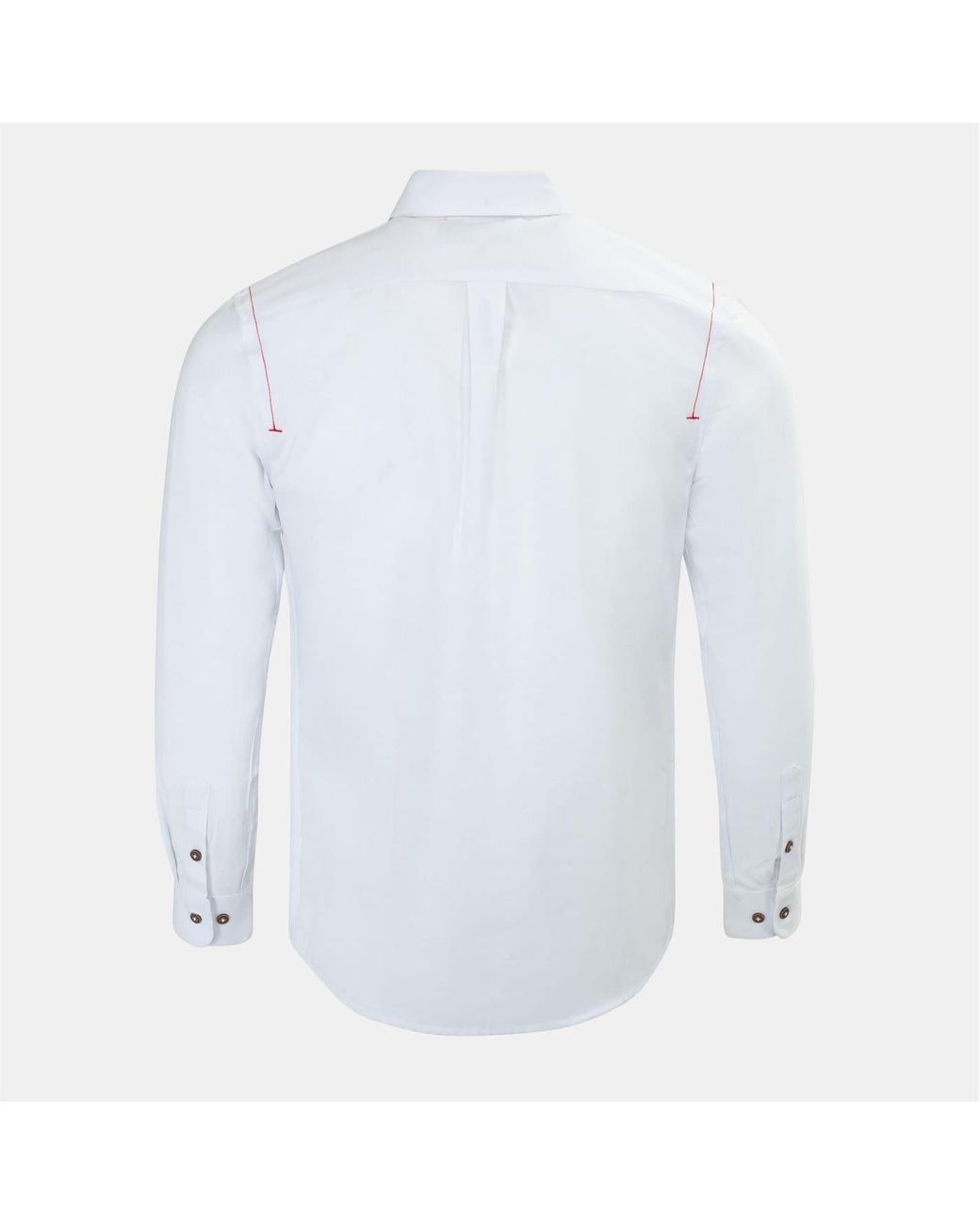 Firetrap White Plain Shirt for men