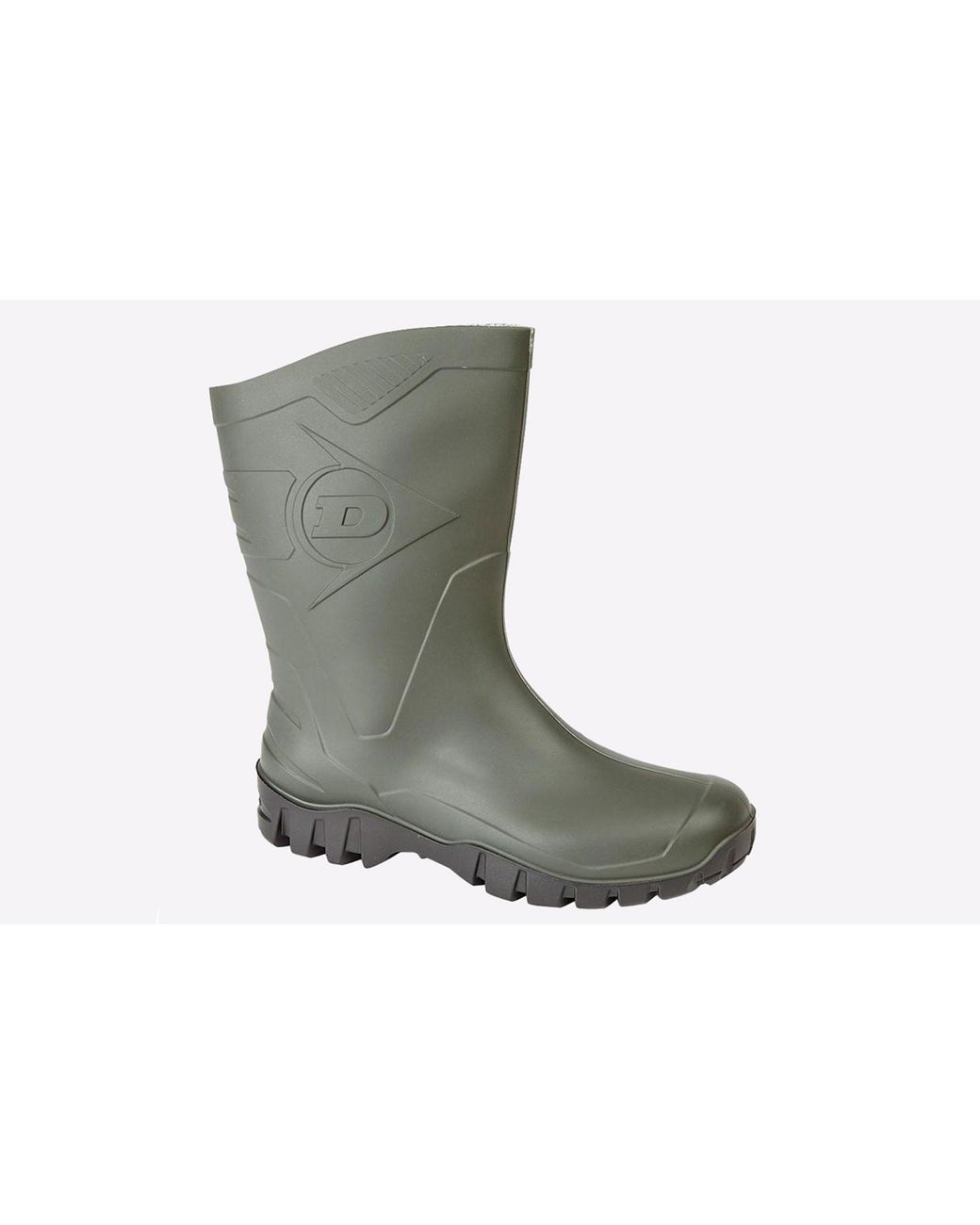 Dunlop Black Dee Wellingtons for men