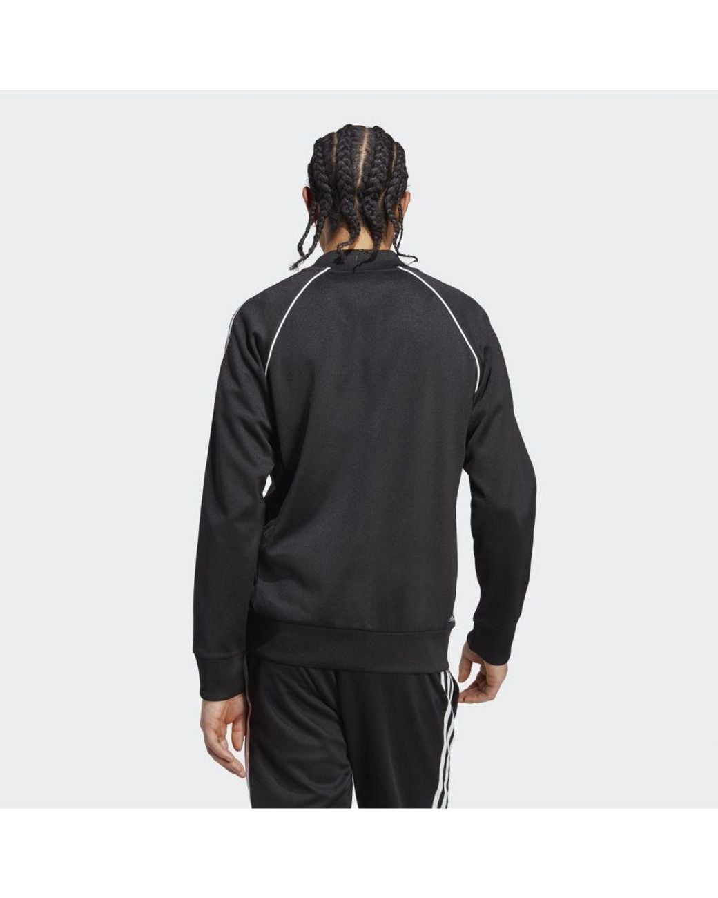 Adidas Originals Black Adicolor Classics Sst Track Jacket for men