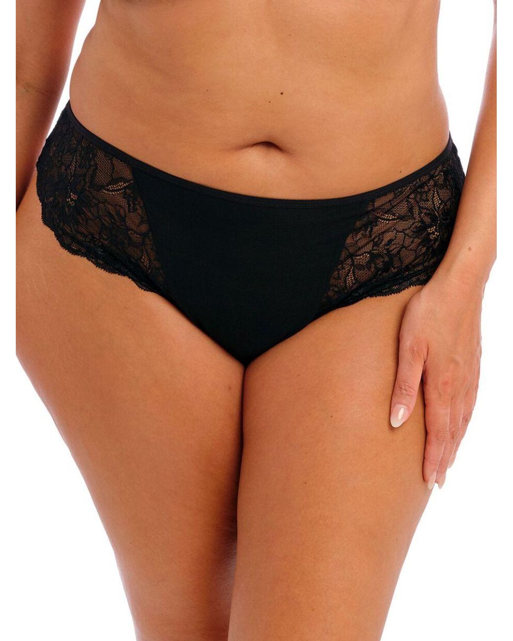 Elomi Black Brianna Thong