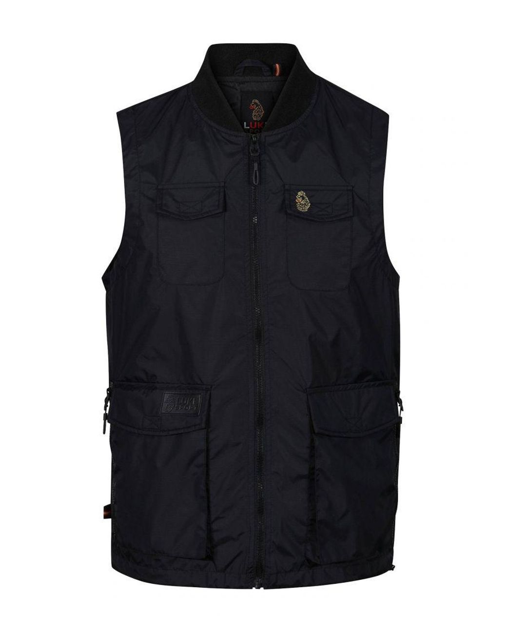 Luke 1977 Blue Gilation Gilet for men