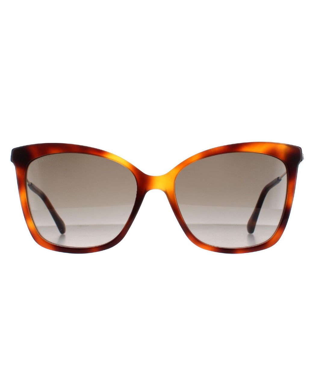 Jimmy Choo Brown Cat Eye Havana Gradient Maci/S