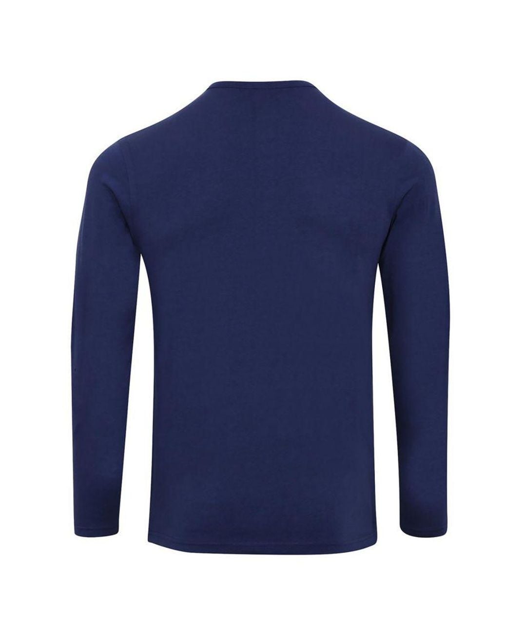PREMIER Blue Long John Roll Sleeve Tee