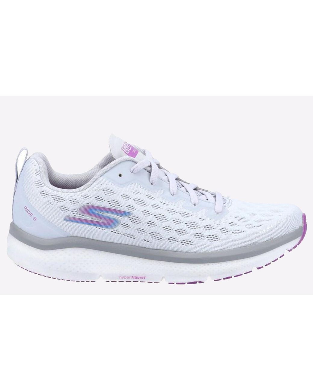 Skechers Black Go Run Ride 9 Sports Shoes
