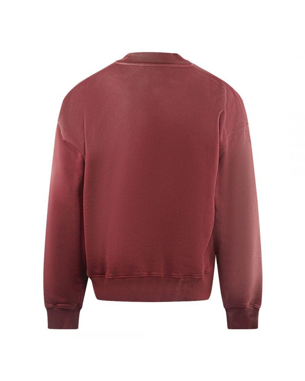 Off-White c/o Virgil Abloh Red Laundry Skate Fit Sweatshirt for men