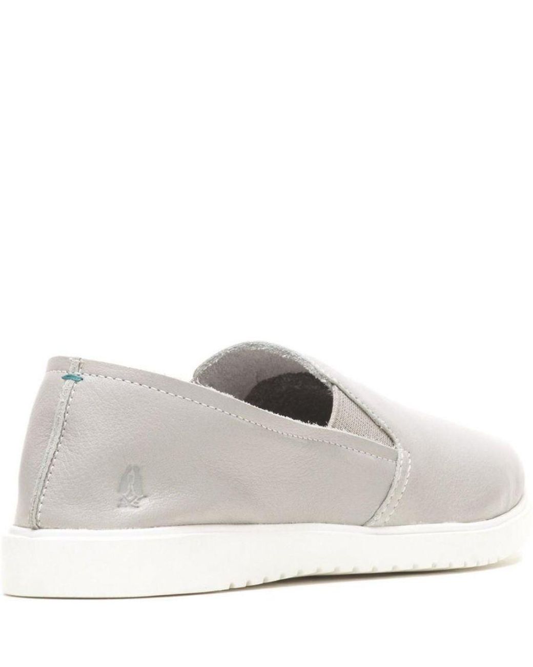 Hush Puppies White Ladies Everyday Leather Shoes