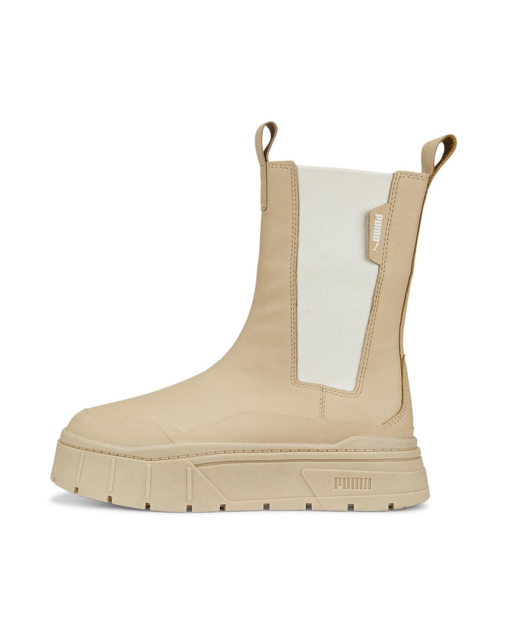 PUMA Natural Mayze Stack Chelsea Boots