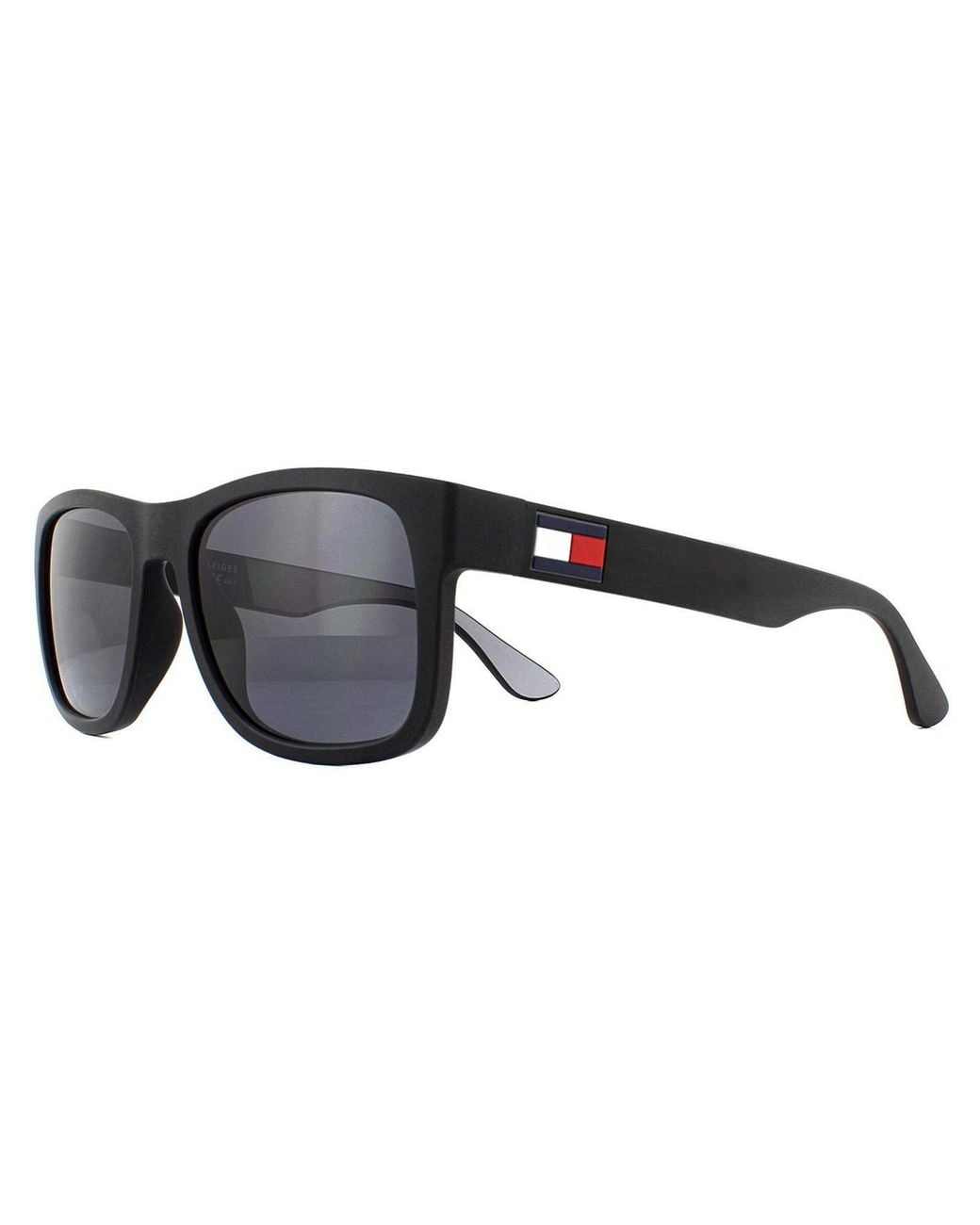Tommy Hilfiger Black Sunglasses Th 1556/S 08A Ir 56Mm for men
