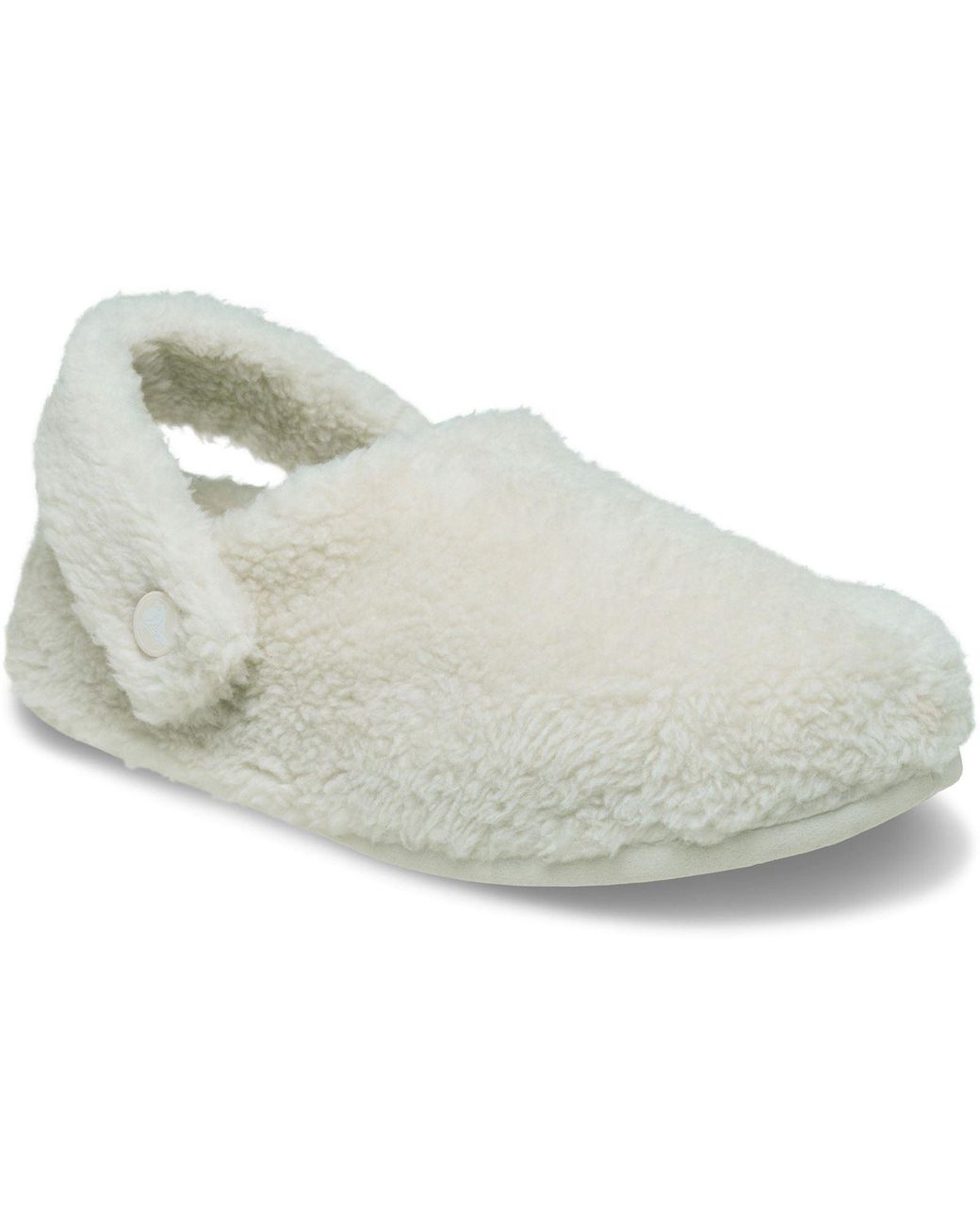 CROCSTM White Classic Cozzzy Slippers