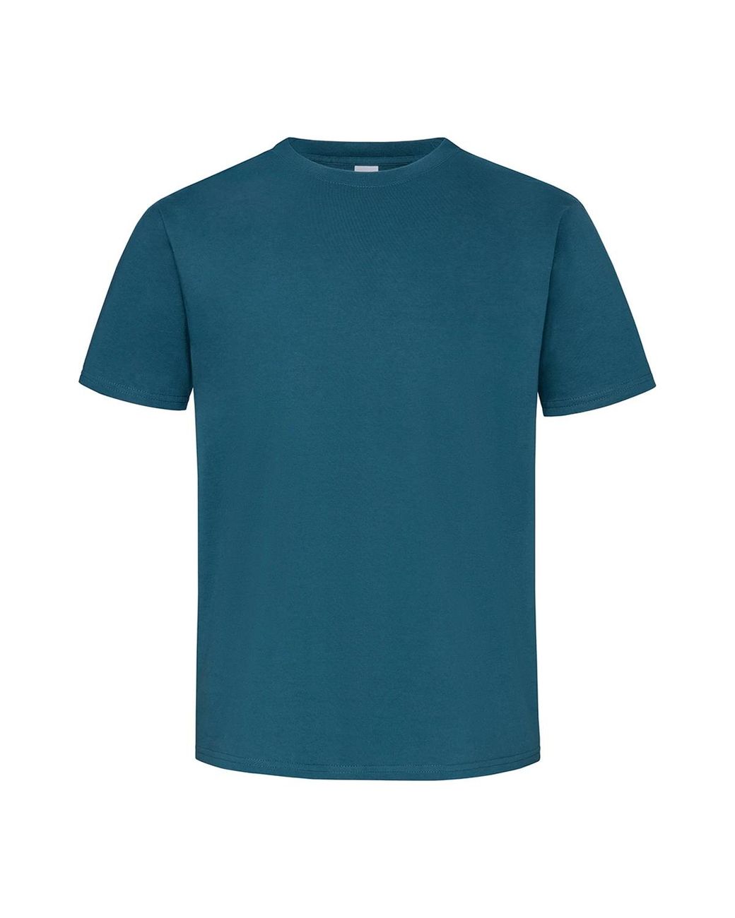 Russell Blue Classic Combed Cotton Heavyweight T-Shirt (Petrol) for men
