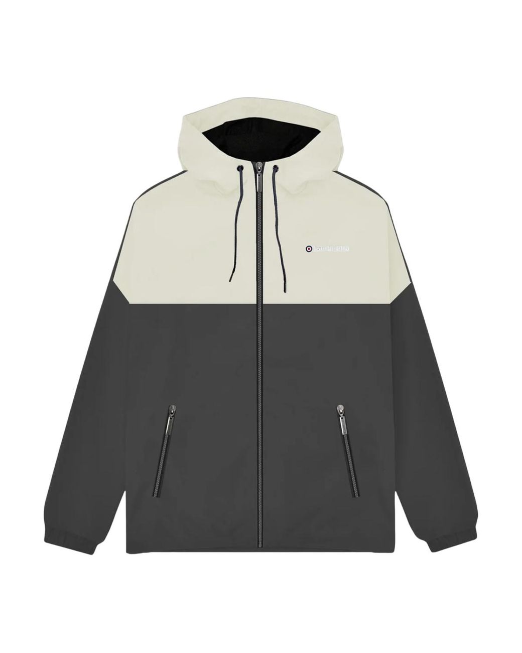 Lambretta Gray Ss26 Contrast Panel Jacket (Iron/ for men