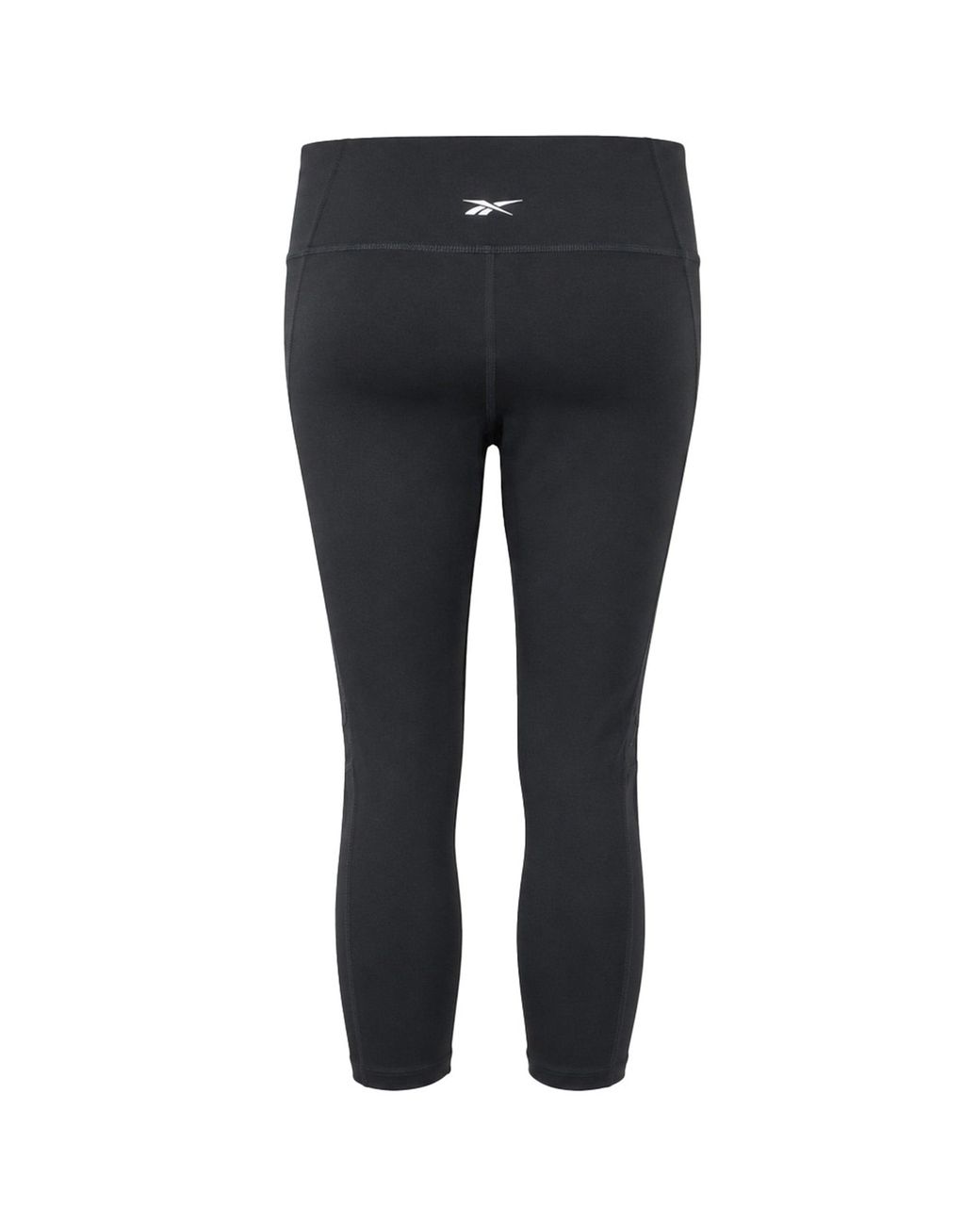 Reebok Black Wor Mesh Capri Leggings Cotton