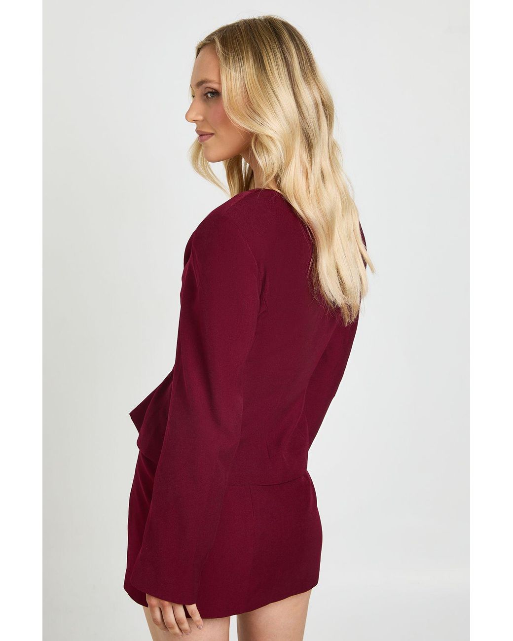 Boohoo Petite Tailored Mini Skirt
