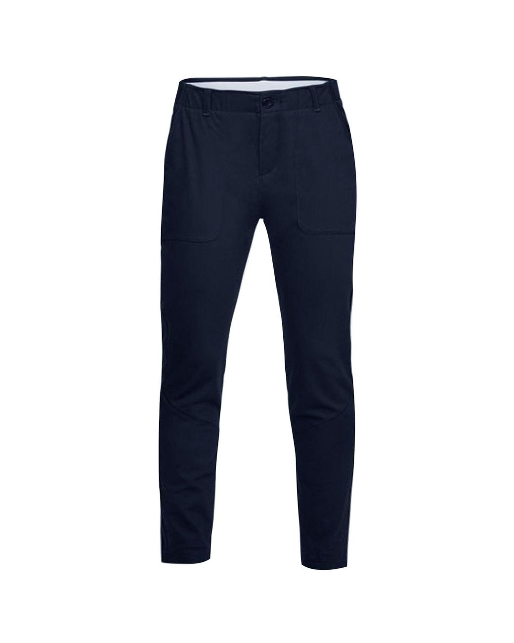 Under Armour Blue Plain Chinos Textile