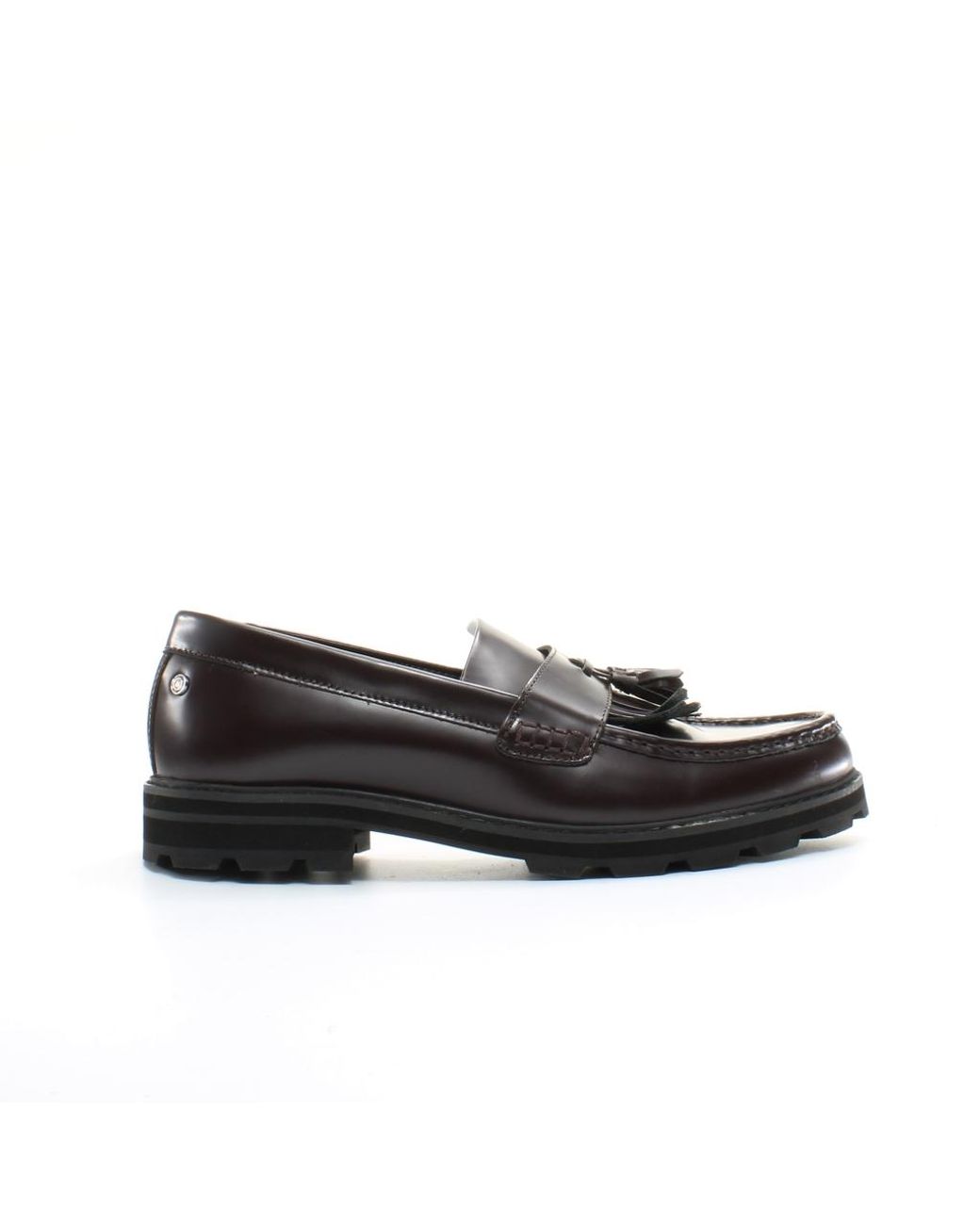 Ben Sherman Black Hyde Burgundy Shoes for men