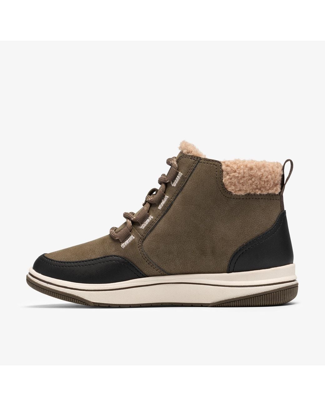 Clarks Brown Brinkley Moss Boots