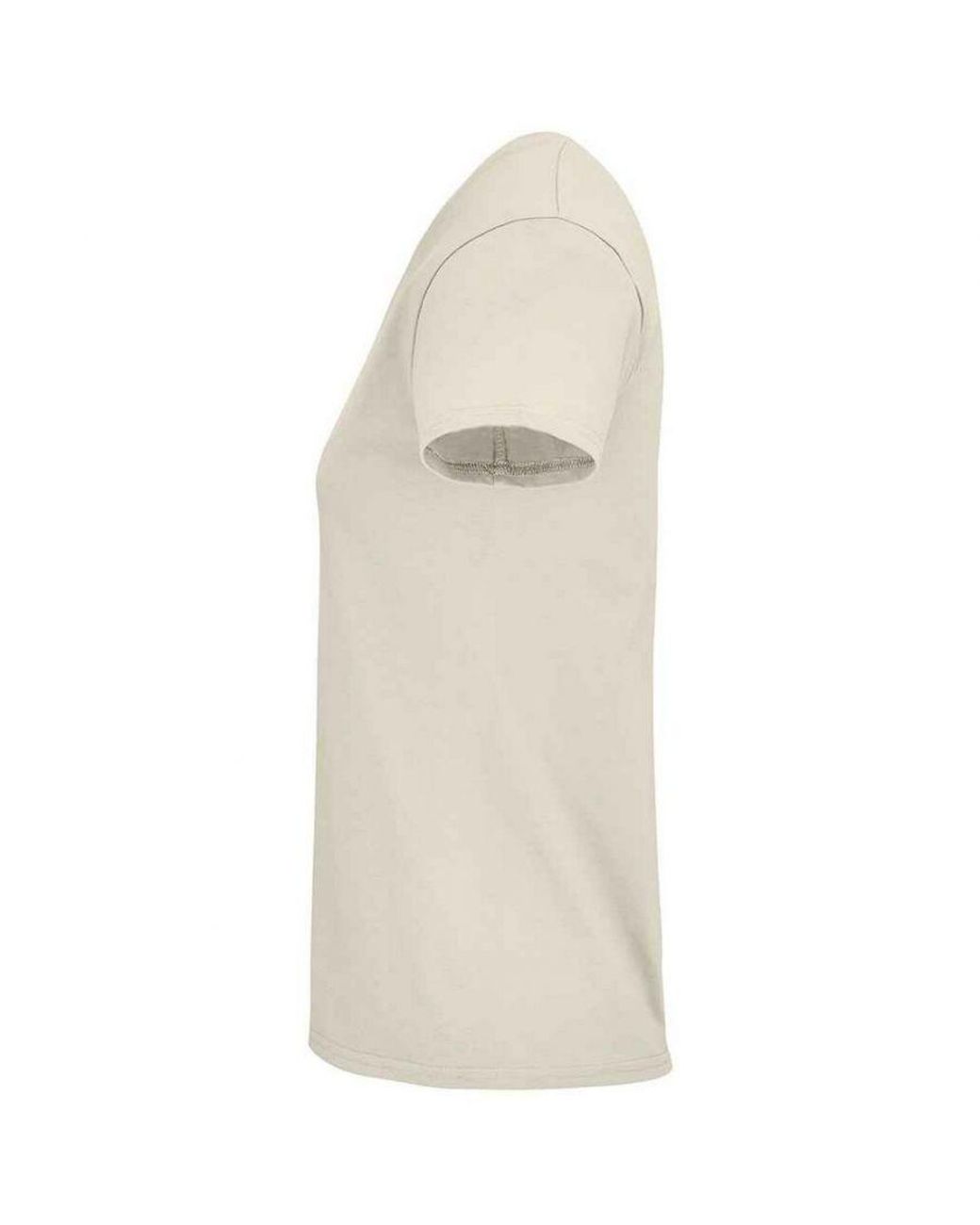 Sol's White Organic Cotton Crew-Neck T-Shirt