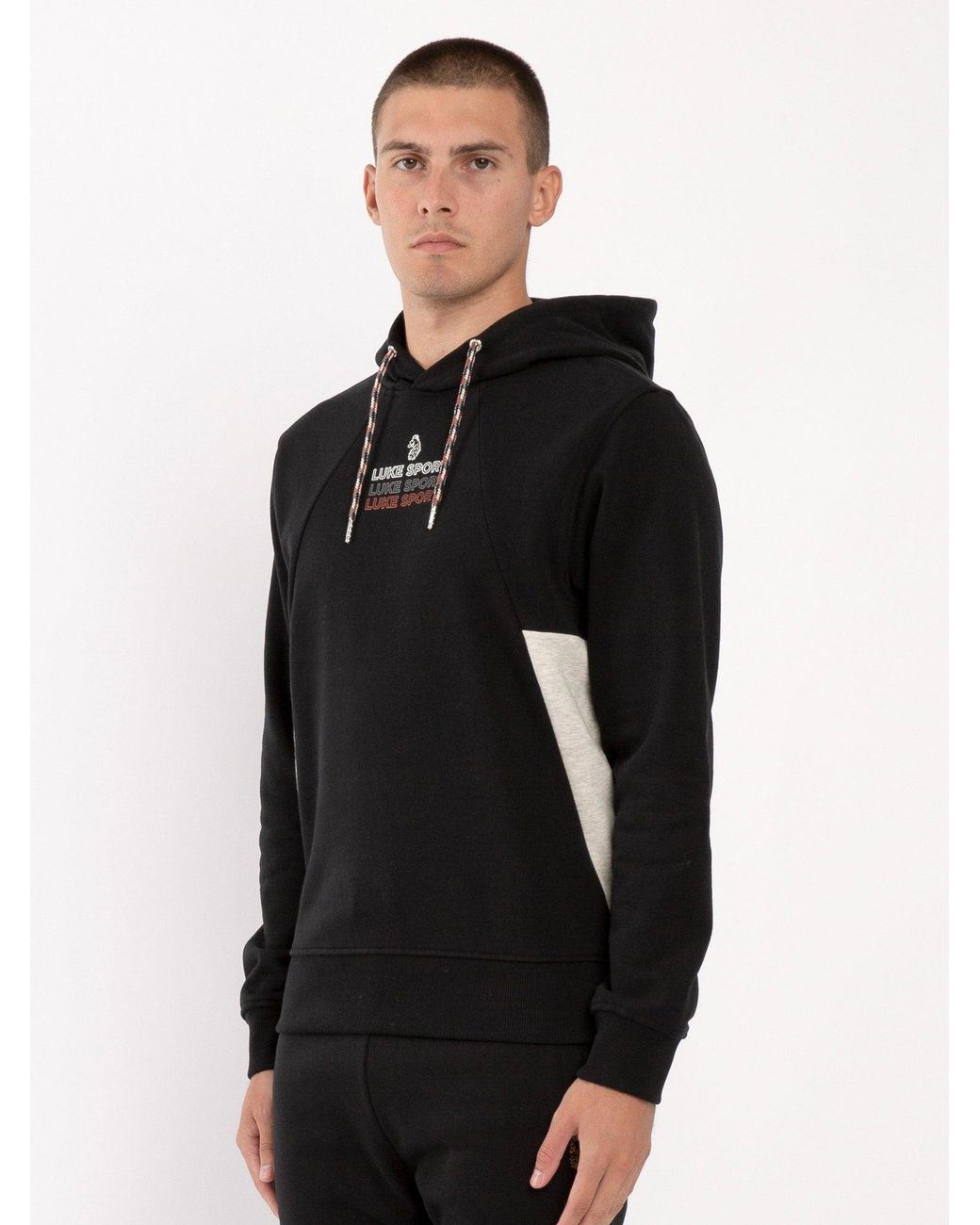 Luke 1977 Black Munich Hoodie for men