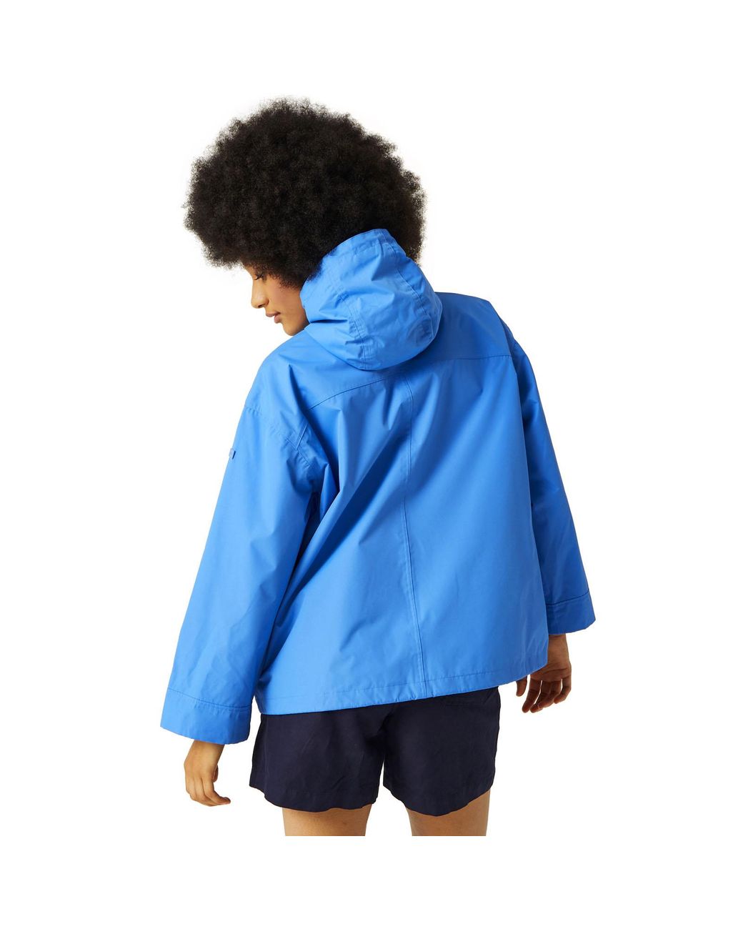 Regatta Blue Sarika Giovanna Fletcher Hooded Waterproof Jacket