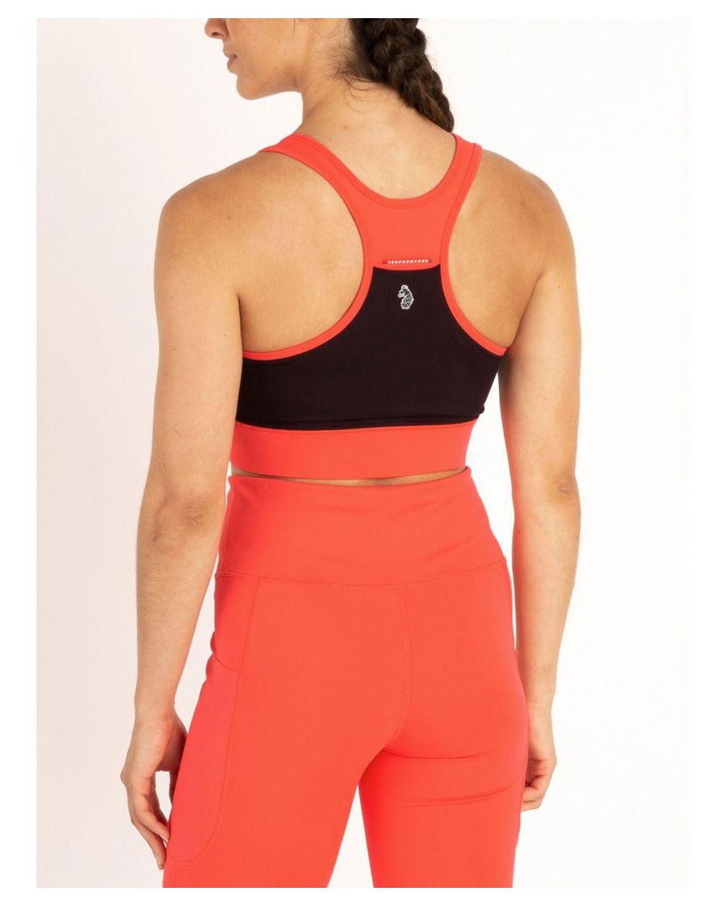 Luke 1977 Red Spin Sports Bra
