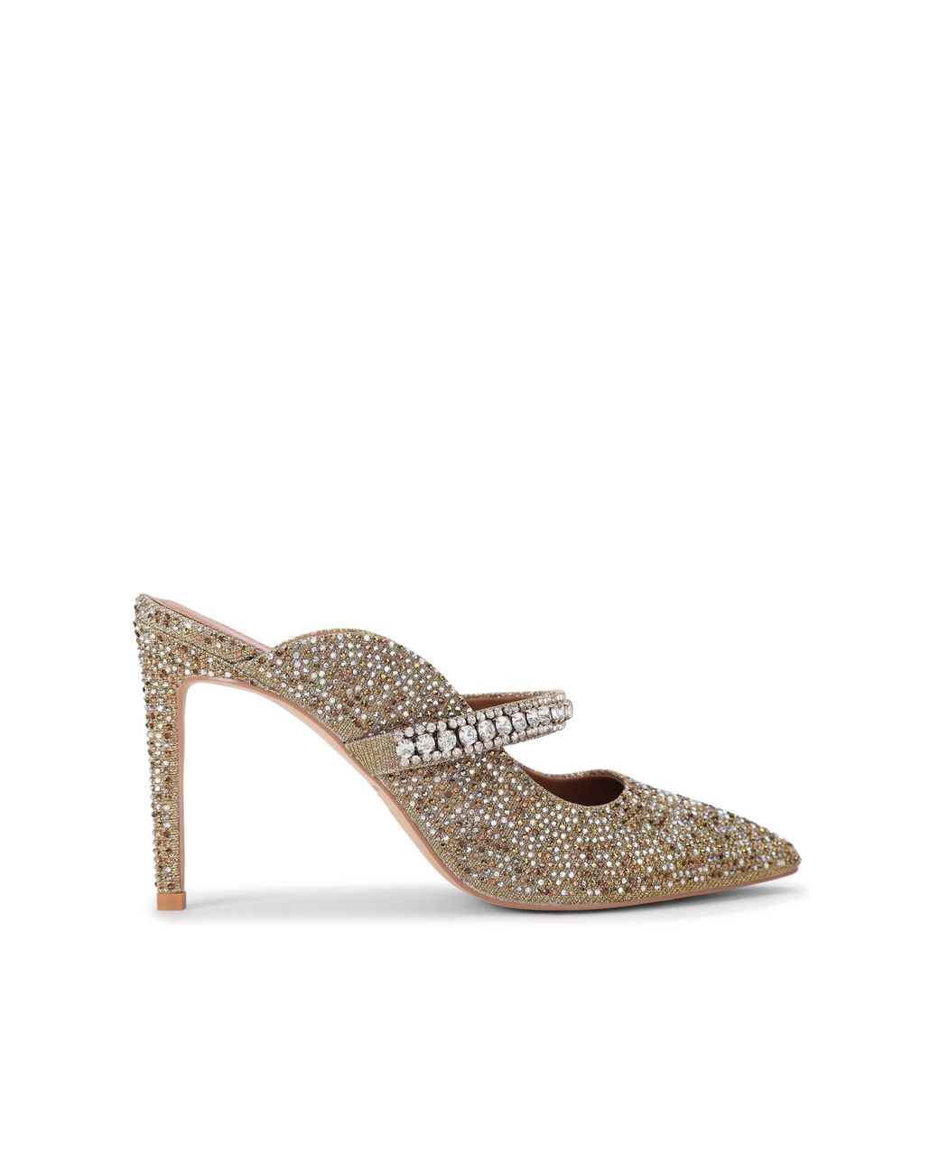 Kurt Geiger Metallic Kgl Embellished Mule Mules