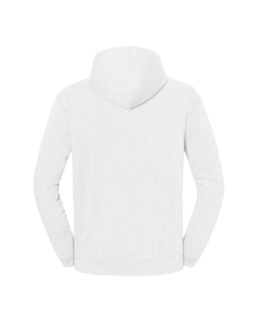 Fruit Of The Loom White Adult Iconic Premium Full Zip Hoodie for men