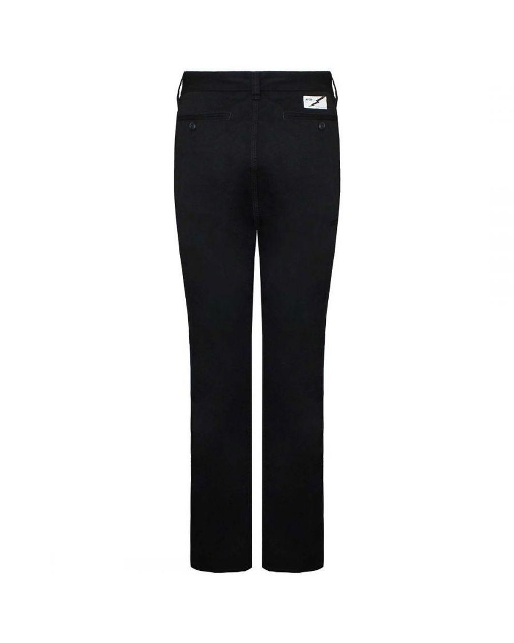 Vans Black Off The Wall Regular Fit Trousers Cotton for men