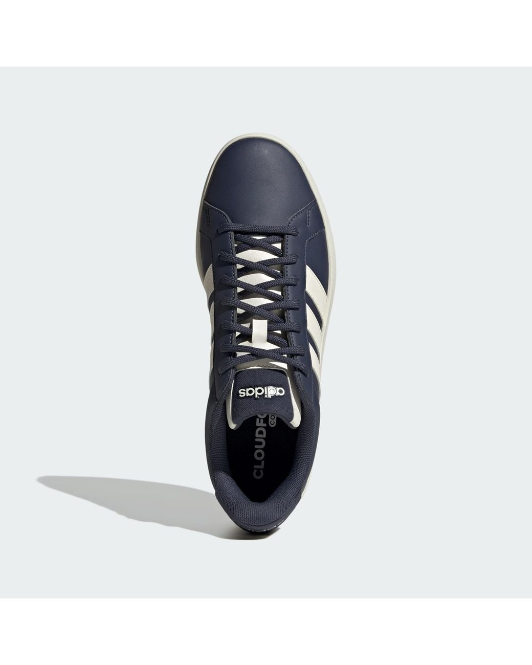 Adidas Blue Grand Court Base 3.0 Shoes for men