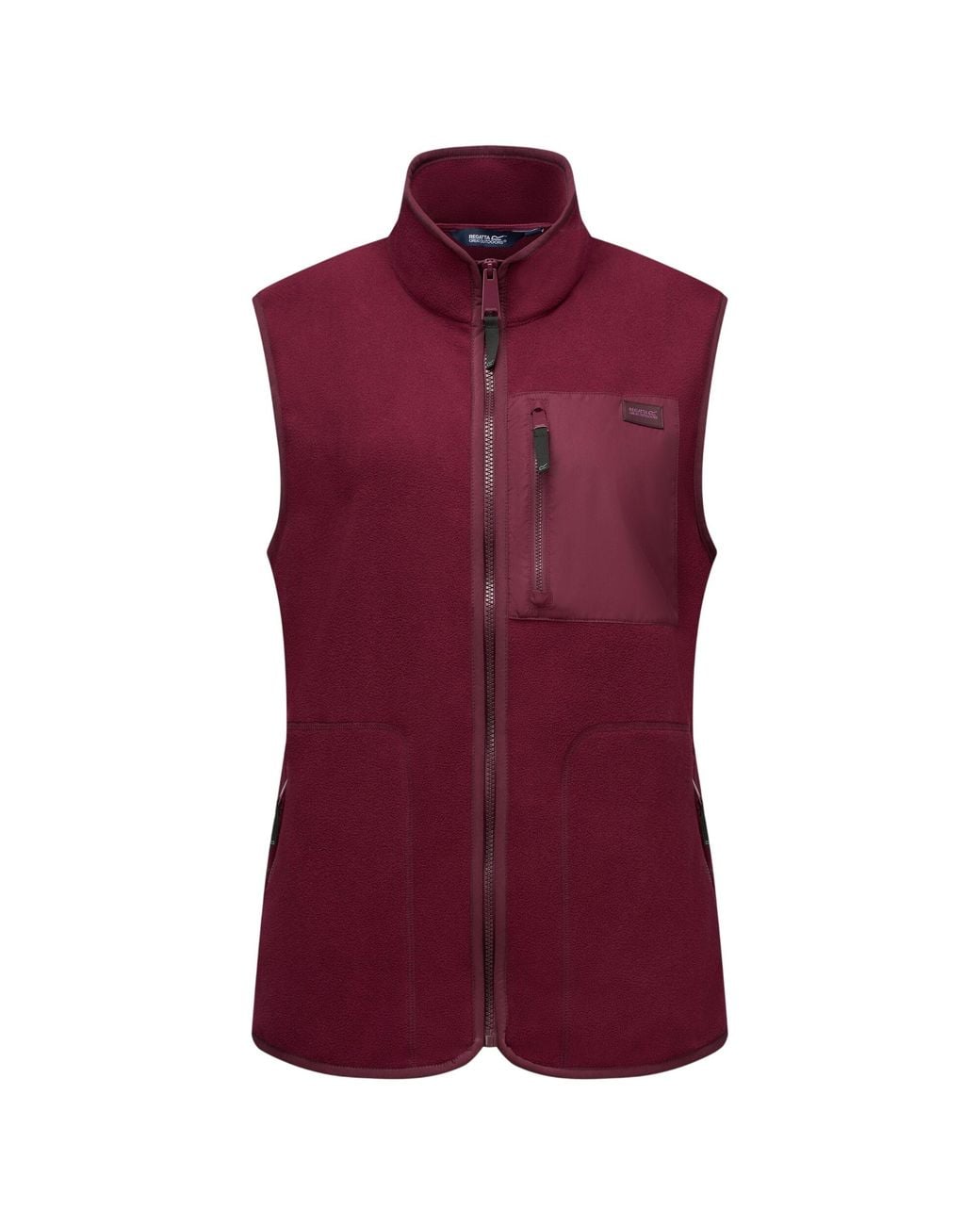 Regatta Purple Ladies Frankie Microfleece Body Warmer (Fig)