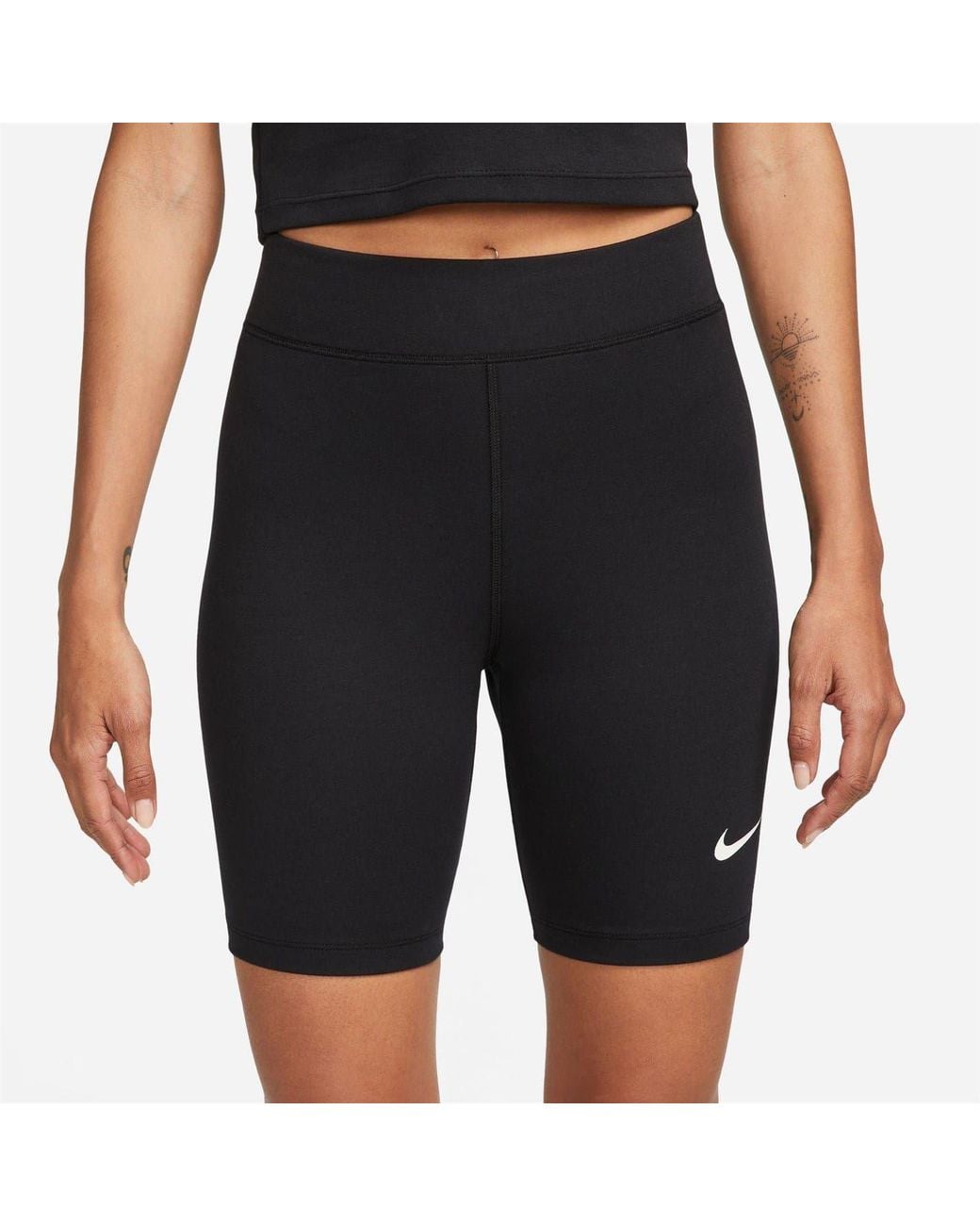 Nike Black Sportswear Essential Bike Shorts