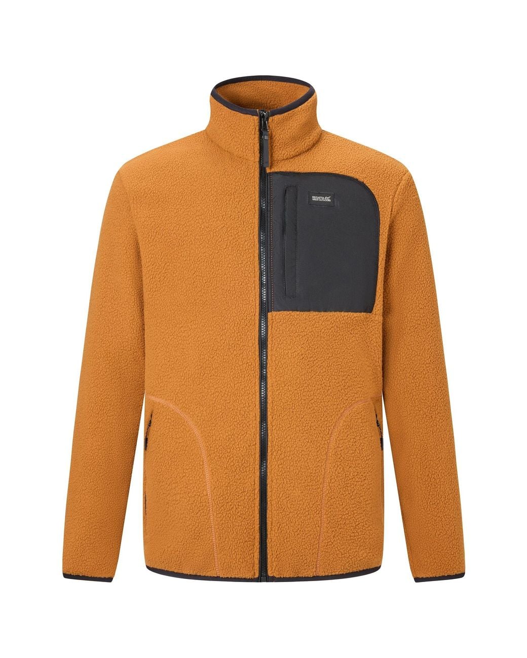 Regatta Brown Frankie Borg Fleece Jacket (Rich Tan/ for men