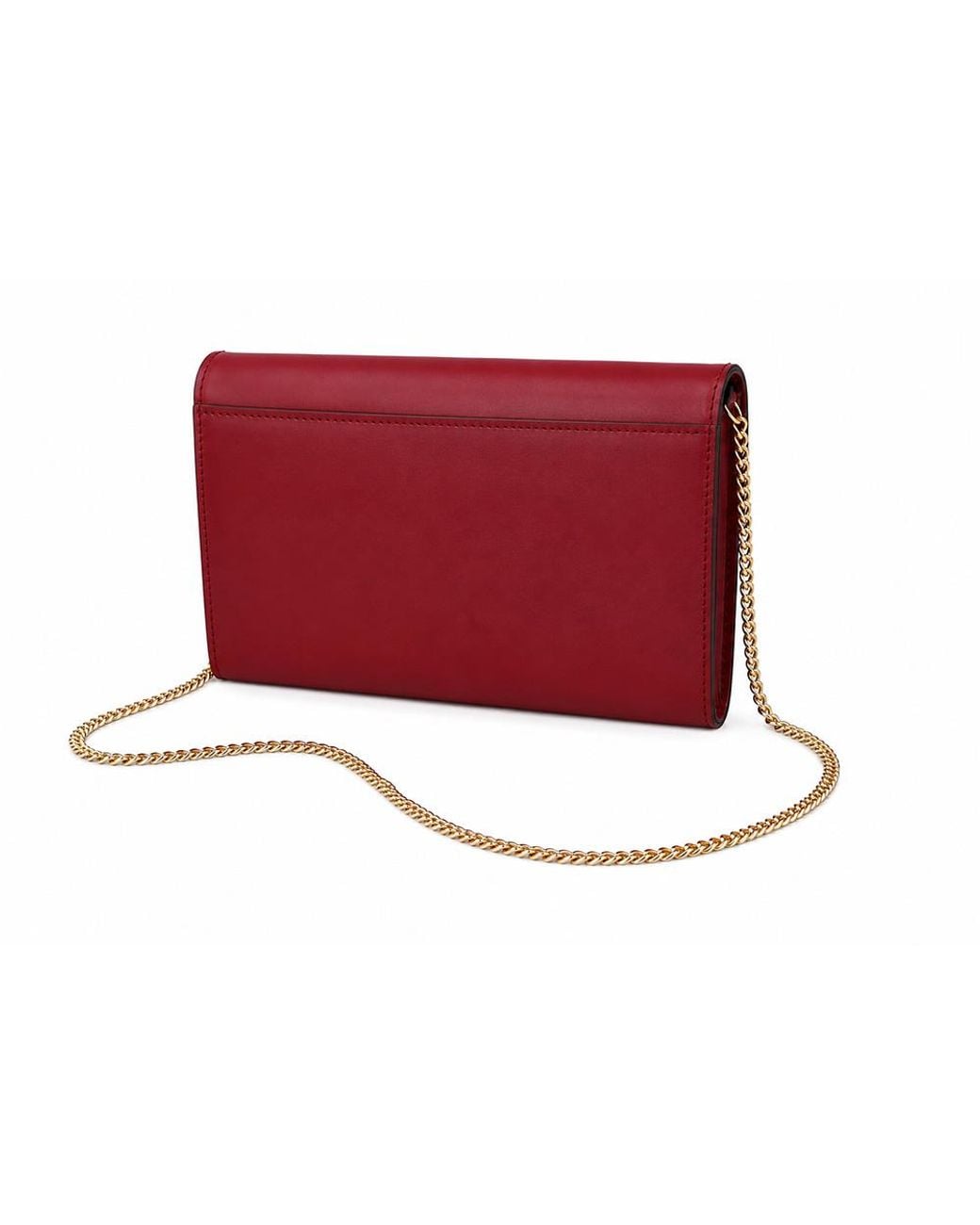 Burberry Red Hannah Leather Bag