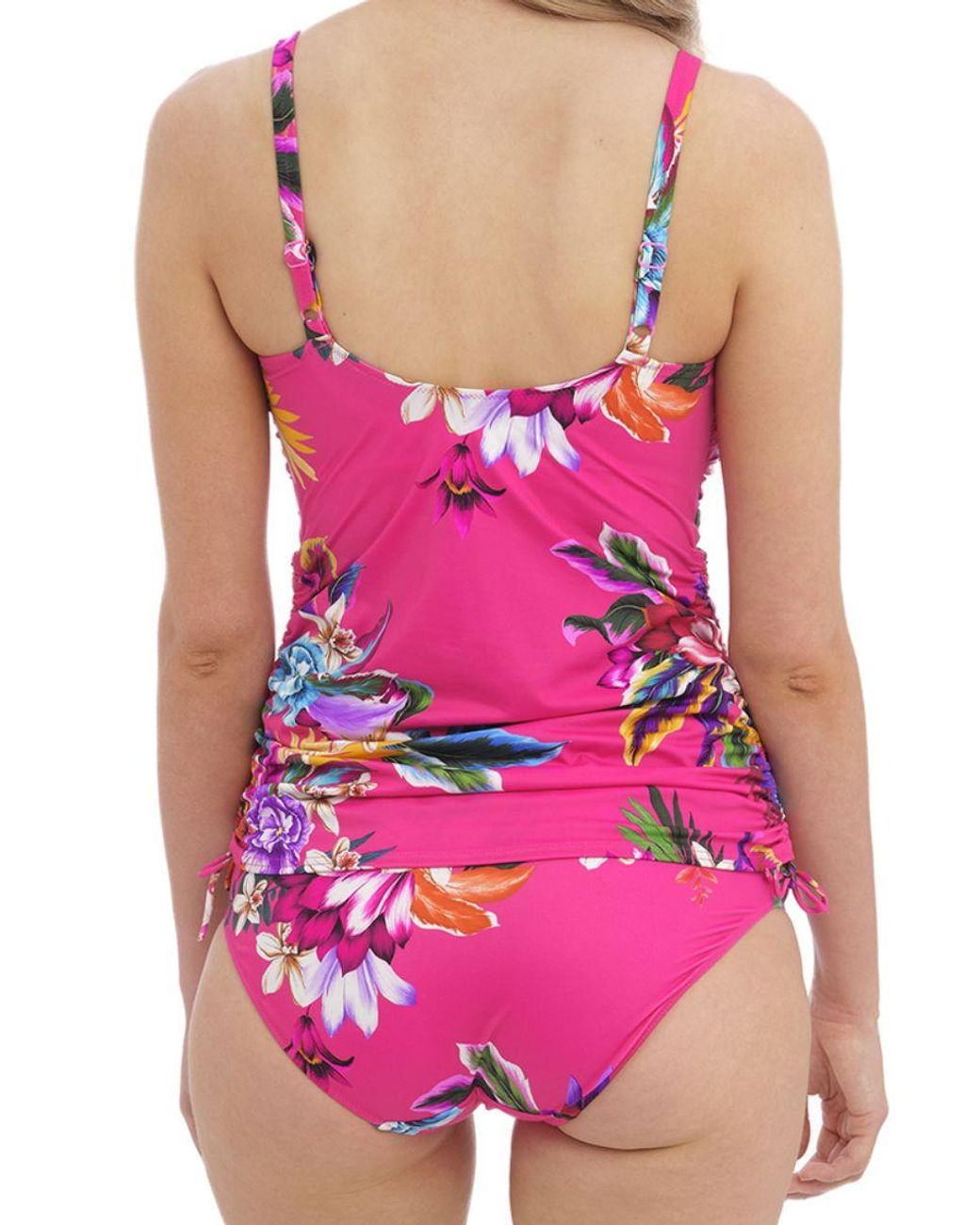 Fantasie Pink Halkidiki Twist Front Tankini