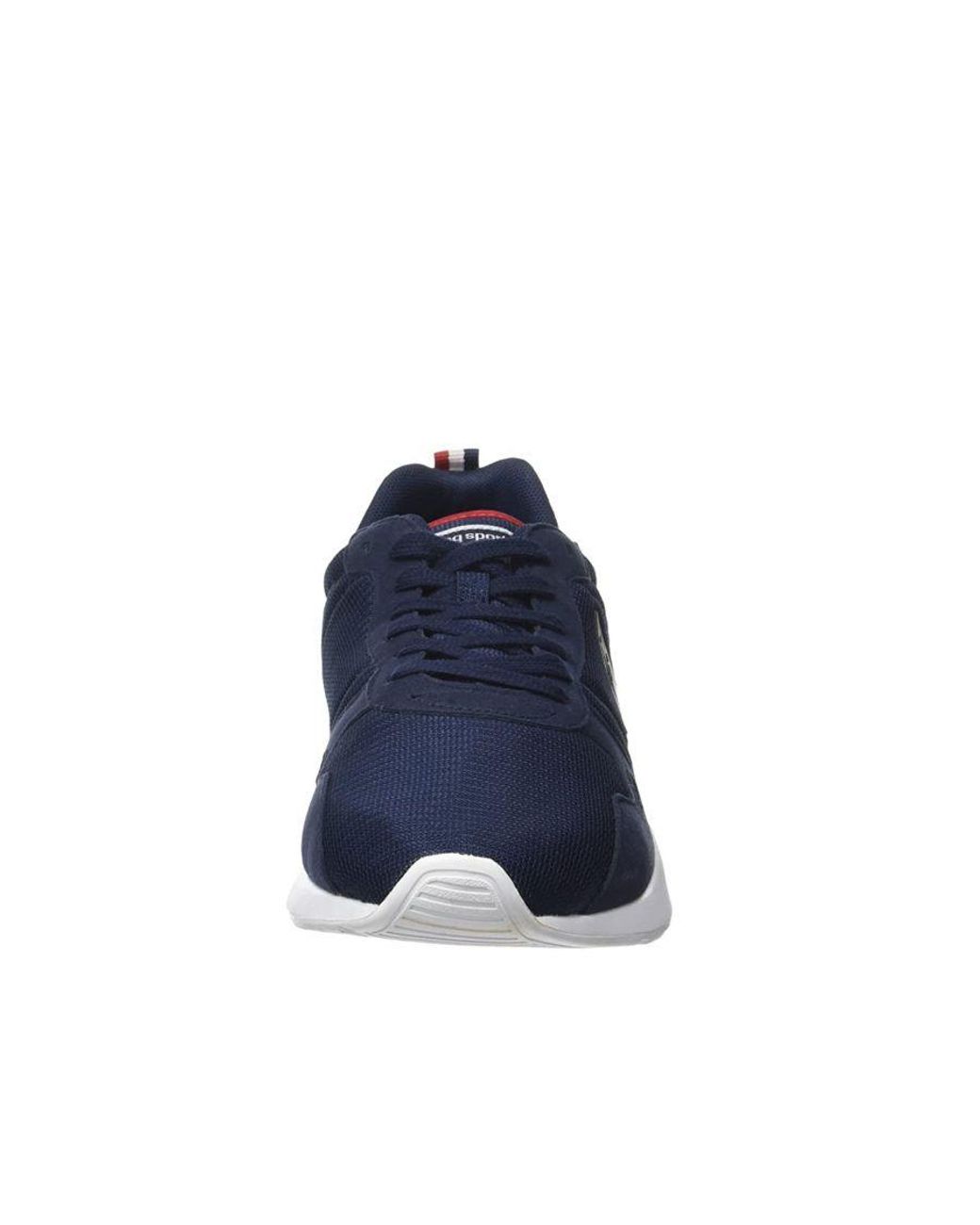 Le Coq Sportif Blue Lcs R600 Mesh Trainers for men