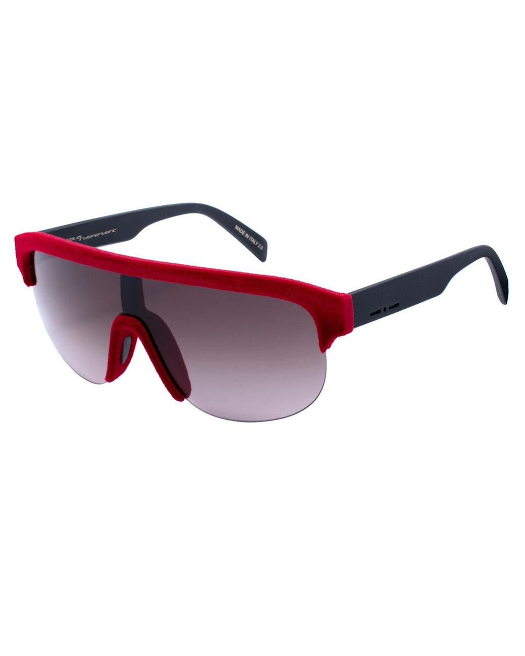 Italia Independent Red Sunglasses 135/0/140 Mm Acetate