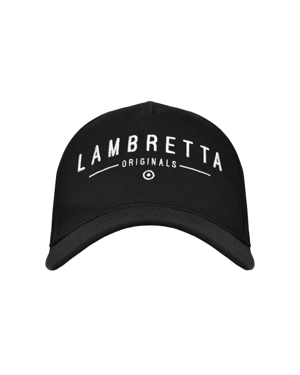 Lambretta Black Originals Cap Cotton
